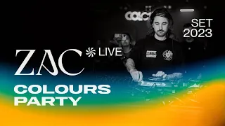 ZAC @ Colours (September 2023) | Live Set [Full Show] [Progressive House / Melodic Techno DJ Mix]