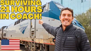 OUR FIRST AMTRAK TRAIN EXPERIENCE | 21 HOURS FROM CHICAGO TO DALLAS ON AMTRAK'S TEXAS EAGLE!!