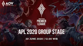 APL 2020 Group Stage Day 2 - Garena AOV (Arena of Valor)