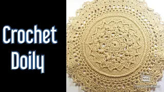 How to crochet a doily