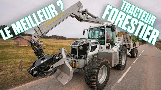 🤠LE MEILLEUR TRACTEUR FORESTIER ? Le PM TRAC de 300 chevaux :une journée en Forêt avec ETF COULET🌳