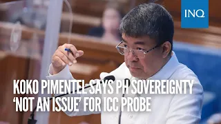Koko Pimentel says PH sovereignty ‘not an issue’ for ICC probe