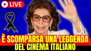 SOPHIA LOREN: "È SCOMPARSA UNA LEGGENDA DEL CINEMA ITALIANO"