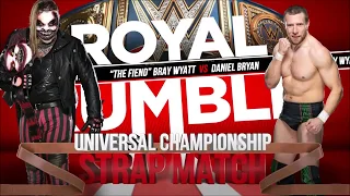 WWE Royal Rumble 2020 Match Card The Fiend Bray Wyatt Vs Daniel Bryan