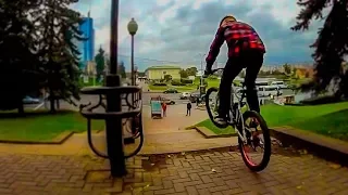 Urban Freeride DH 2017 GoPro Part 2 - New Edition of Bike Riding in City