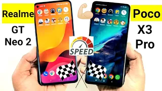 Poco X3 Pro vs Realme GT Neo 2 Speedtest After Android 12 Update Shocking Results