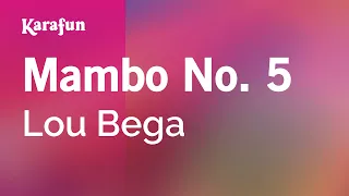 Mambo No. 5 - Lou Bega | Karaoke Version | KaraFun