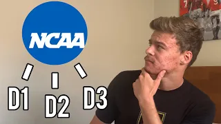 NCAA D1, D2, and D3 Explained!  Full Comparison (Price, Size, Scholarships, Etc!)