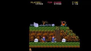 Retrogaming - Ghost 'n Goblins - Amstrad Plus 128K - DEMO - remake by Golem13