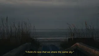 "I think it's nice that we share the same sky." | beach cinematic vlog | ellienoor films