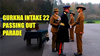 British Gurkhas Recruit Intake 2022 Passing Out Parade