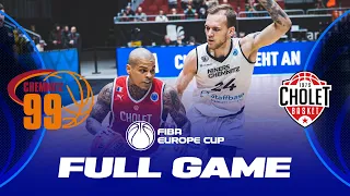 Niners Chemnitz v Cholet Basket | Full Basketball Game | FIBA Europe Cup 2022-23