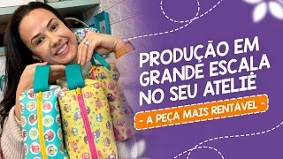 Produção em grande escala no seu ateliê - a peça mais rentável