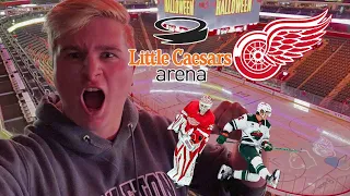 The Hockeytown Experience! Stadium Vlog #7- Detroit Red Wings | Little Caesars Arena