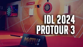 Международная Дартс Лига IDL 2024. ПроТур 3. Москва. 31.03-03.04.2024