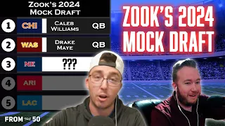 Zook's 2024 NFL Mock Draft