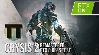 Crysis 2 Remastered is AMAZING | RTX 3090 - Ray Tracing - DLSS 2 - 4K