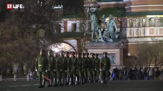 First Rehearsal Parade - Victory Day 2018 - 26 April Russian Anthem