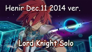 [Elsword KR] Lord Knight in Henir solo