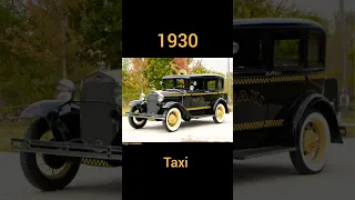 evolution of a taxi (1900~2023) #shorts #evolution #taxi #ytshorts #youtubeshorts #viral #trending