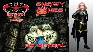 Batman & Robin PS1 Snowy Cones Day 3 as Batgirl