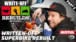 Write-Off Rebuilds Part 3 | Written Off Salvage BMW S 1000 RR Superbike Rebuilt