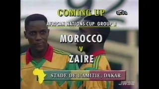 1992.01.14 Morocco 1 - Zaire 1 (Full Match 60fps - 1992 African Cup of Nations)