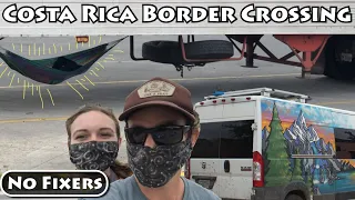 Vanlifers Cross Costa Rica Land Border with Travel Dog and Cat