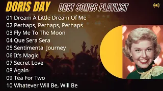 🎵Best Songs Playlist of Doris Day (lyrics) #dorisday #oldies