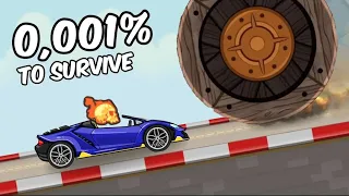 😱1 In a 1,000,000 Moments - Hill Climb Racing 2