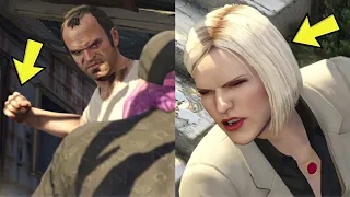 Every GTA Online Character Getting Punched