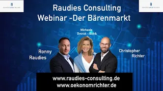 Webinar - Der Bärenmarkt //OekonomRichter// Elliott Wellen Analyse