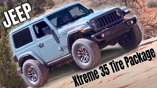 2024 Jeep Wrangler Rubicon X 2-door with Xtreme 35 Tire Package