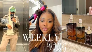 WEEKY VLOG| BREAST REDUCTION UPDATES, MINI TRY ON HAUL, UNBOXING & WIG INSTALL   | Edwigealamode