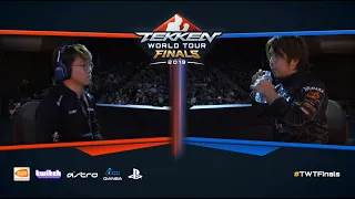 Tekken World Tour Finals 2019 // Day 2 // Winners Semis // Knee (Steve) vs Nobi (Dragunov)