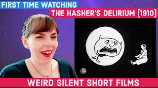 'The Hasher's Delirium' (1910) FIRST TIME WATCHING Reaction & Commentary - Early Psychedelic Cartoon