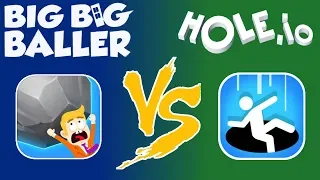 Hole.io vs. Big Big Baller | Which Is The Better Game? | Part 1