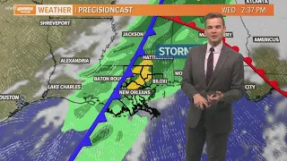 Payton's Friday Forecast: Nice weekend, storms possible next week