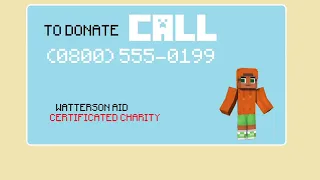 darwin's charity but it's in minecraft - the amazing world of gumball pradoy