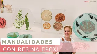 RESINA EPOXI ¡Manualidades preciosas y sencillas! // Decogarden