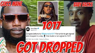 Gucci Mane 1017 Label Drops Artist Baby Racks For Takeoff Houston Murda Comments! Say Your The First