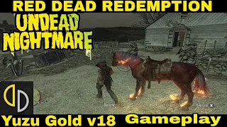 Red Dead Redemption Undead NightMare testing with Yuzu Emulator Android Gameplay