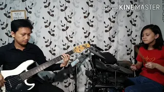 Closer - The Chainsmokers Isyana Sarasvati Drum Cover Bass Cover