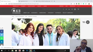 AUB Residency Programs برامج التدريب الطبية بالجامعة الأمريكية في بيروت