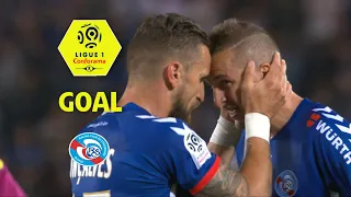 Goal Dimitri LIENARD (90' +4) / RC Strasbourg Alsace - Olympique Lyonnais (3-2) (RCSA-OL) / 2017-18