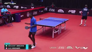 Abdulbasit Abdulfatai vs Hugo Deschamps | MS Qual | WTT Contender Lagos 2023