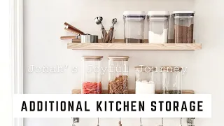 Additional Kitchen Storage I Oatmeal-Banana Pancake I Silent Vlog