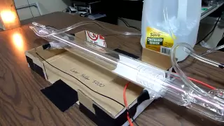 40 Watt CO2 Laser Tube - First Test