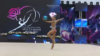 Sofia Ilteryakova Ball AA IT Crystal rose Minsk 2023