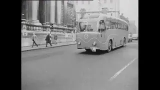 A Bus Tour Through Dublin City, Ireland 1966